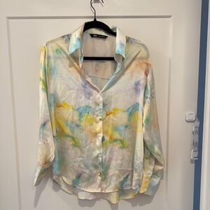 Zara Multicolor Women's Top